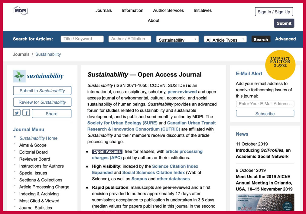 Steve Chan Reviewer for MDPI Sustainability